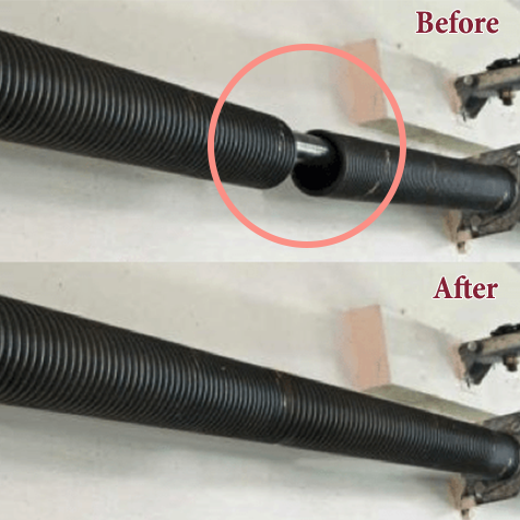 before and after spring garagedoor repair before and after garagedoor